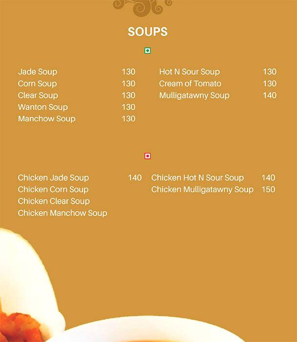 Menu at Tabla Kothapet, Hyderabad, Six Mall