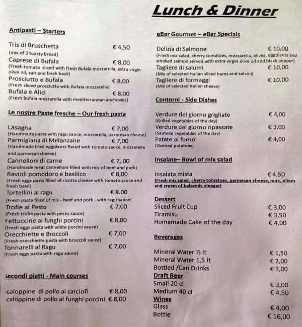 Menu di Ebar 