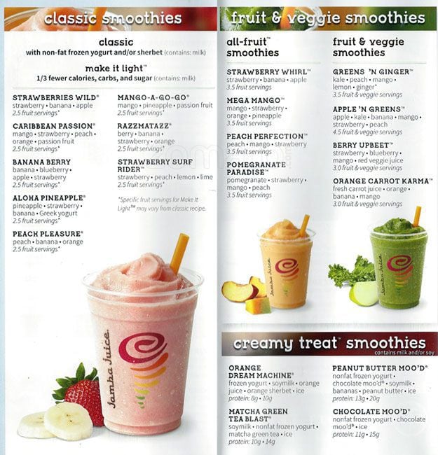 Best Jamba Juice Prices Easy Recipes To Make at Home