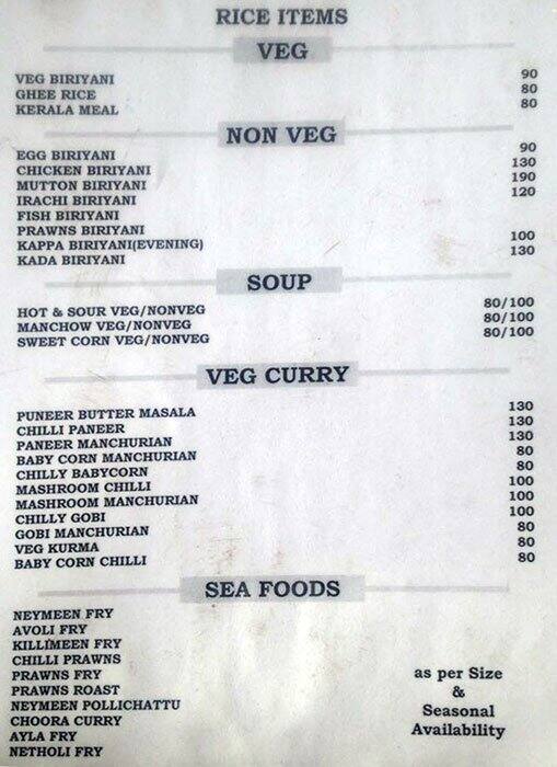 Grandma S Kitchen Menu Menu For Grandma S Kitchen Kammanahalli Bangalore