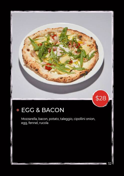 ZAZZ Pizza メニュー