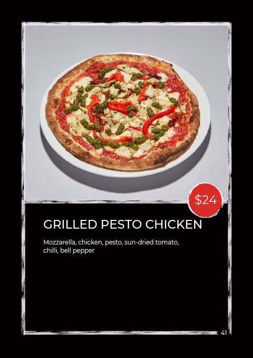 ZAZZ Pizza メニュー