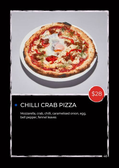 ZAZZ Pizza メニュー