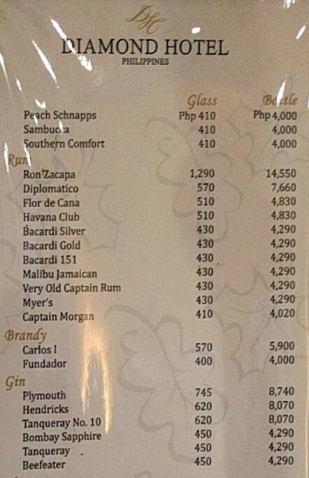 Corniche Diamond Hotel Menu Menu For Corniche Diamond Hotel Malate Manila