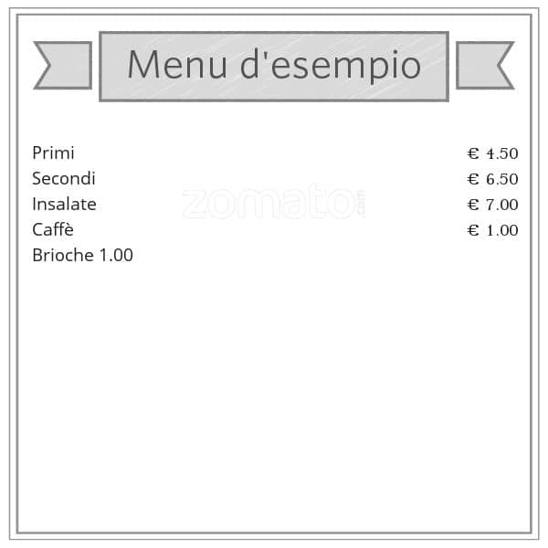 Menu di Chopin 