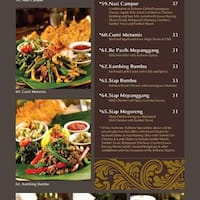 Ole Ole Bali Menu Menu For Ole Ole Bali Ss 16 Selangor