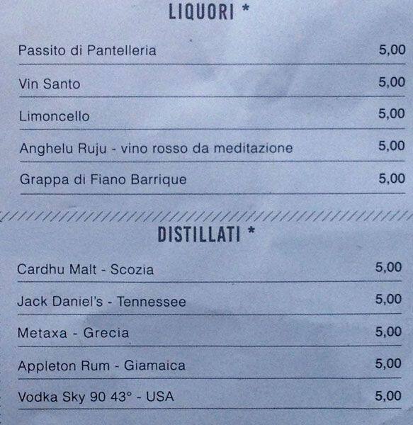 Menu di Ham Holy Burger - Milano, via Marghera 