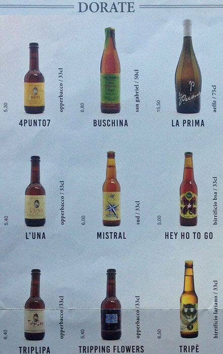 Menu di Ham Holy Burger - Milano, via Marghera 
