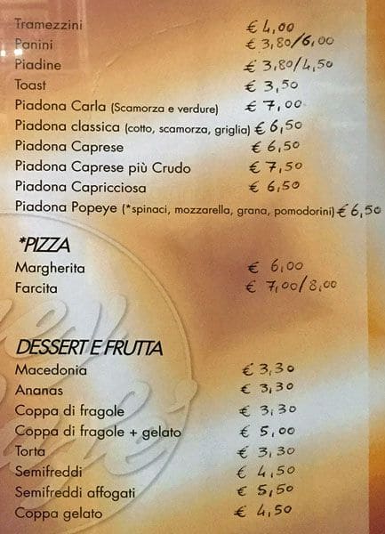 Menu di Grey Cafè 