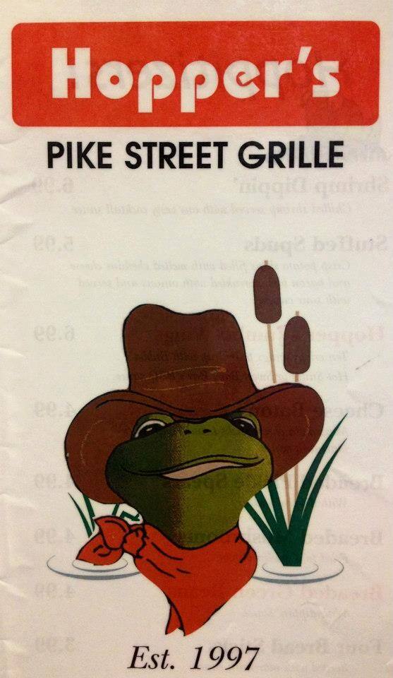 Menu at Hoppers Pike Street pub & bar, Goshen