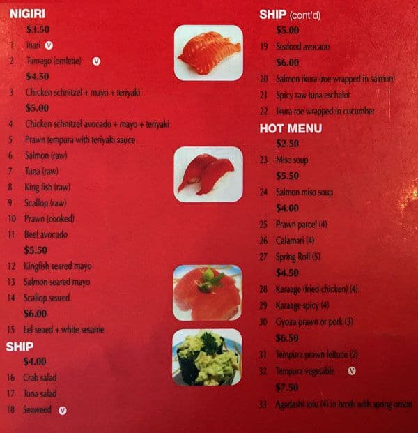 Sushi burleigh heads