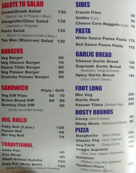 Hunger Cure Menu, Menu for Hunger Cure, Sector 46, Faridabad Zomato