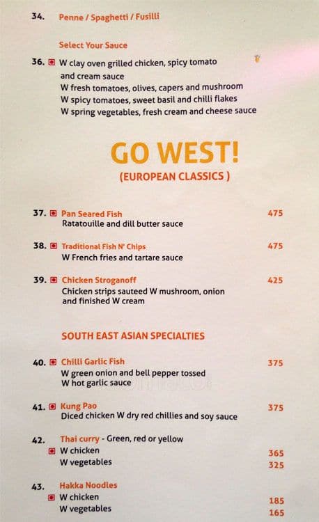 Lemon Tree Hotel, Dehradun menu