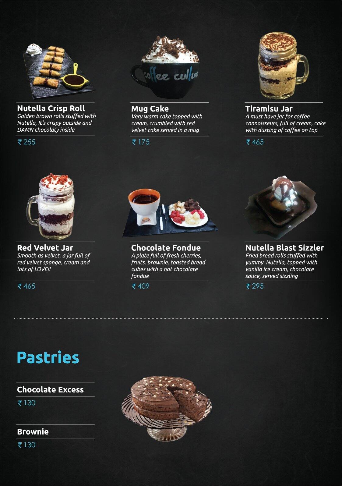 Curry Culture Multi Cuisine Restaurant menu