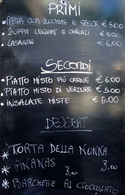 Menu di Ginki Bar 