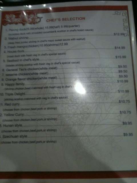 Menu At Asia Wok Knoxville