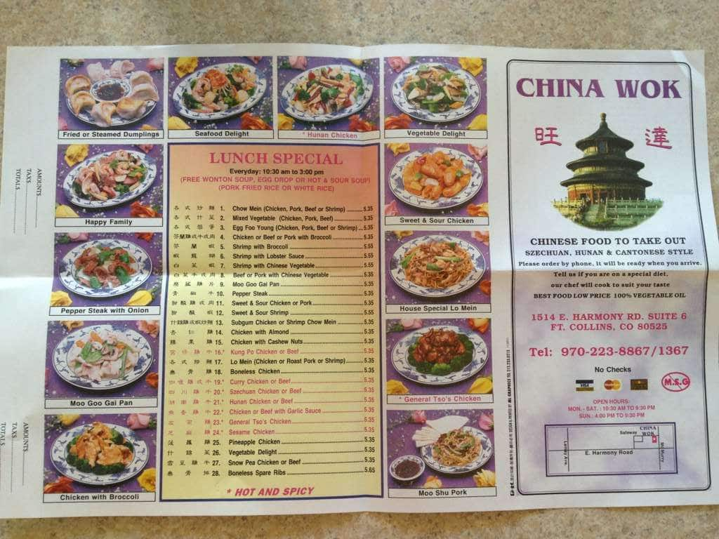 chinese food fort co