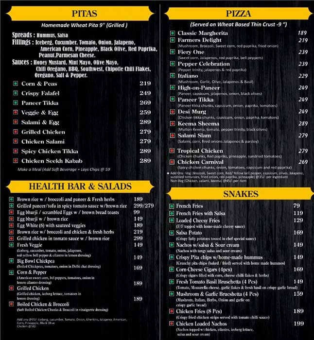 abbiocco restaurant menu