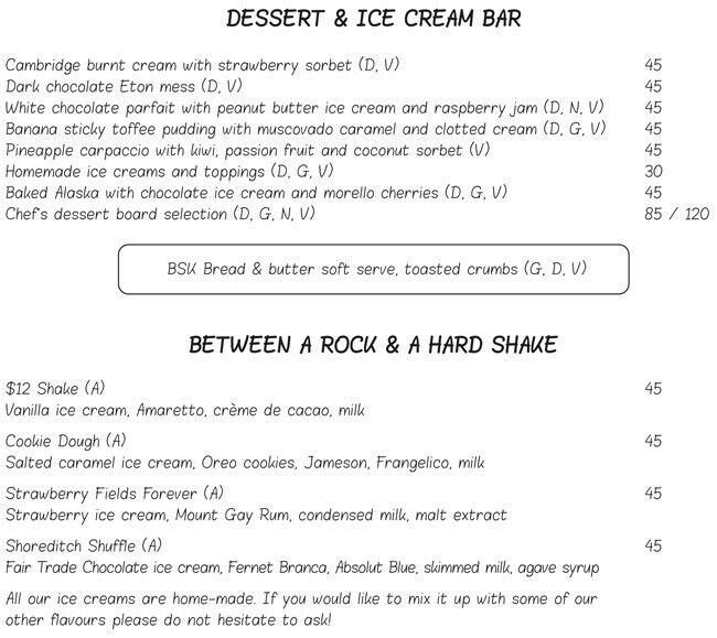 Bread Street Kitchen & Bar Menu Zomato