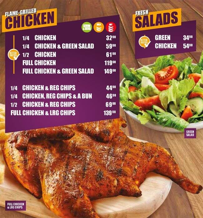 Steers menu