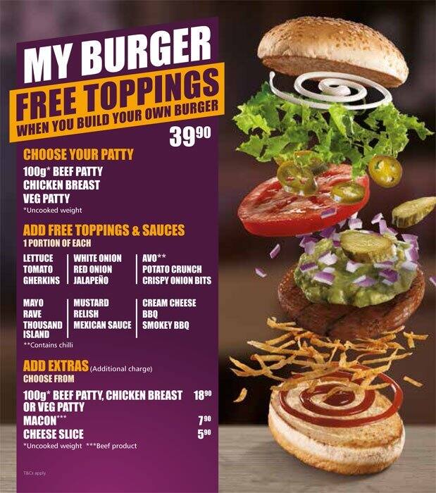 Steers menu