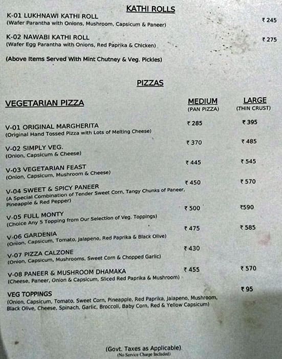 Menu at Bakes And Beans, Ludhiana, Pakhowal Rd