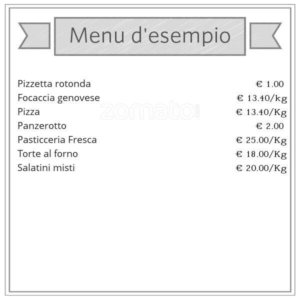 Menu di Alby 