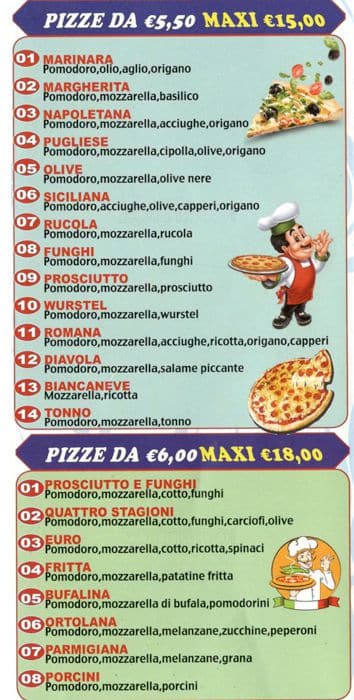 Menu di Kervan 