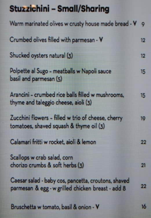 Cervo Crown Menu Cervo Crown Menu