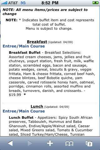 Animal Kingdom Buffet Menu Latest Buffet Ideas