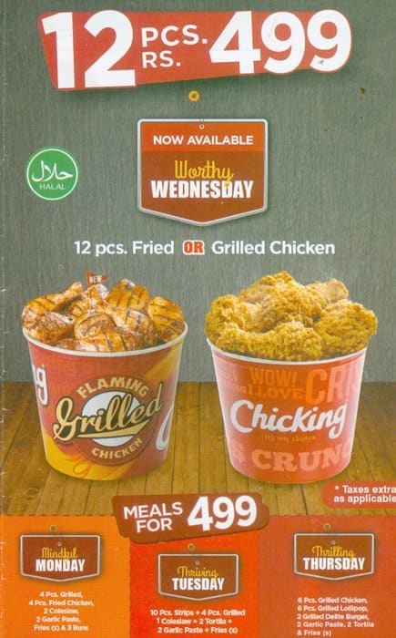 Chicking Fried Chicken Menu, Menu for Chicking Fried Chicken ...