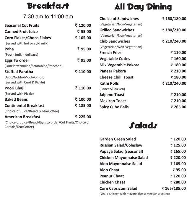 Riverstone Cottages Menu Menu For Riverstone Cottages Malsi