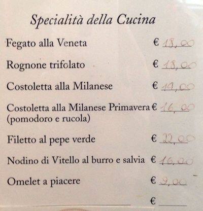 Menu di Penny 