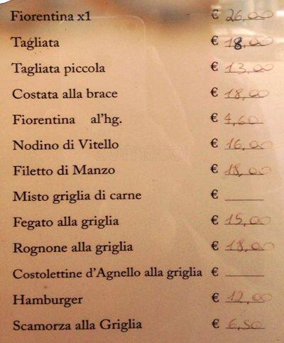 Menu di Penny 