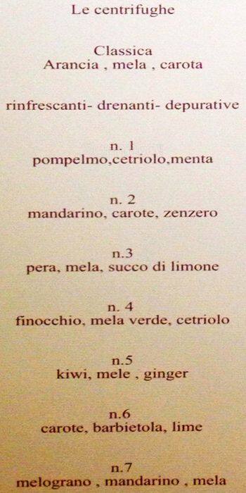 Menu di La Caffettiera 