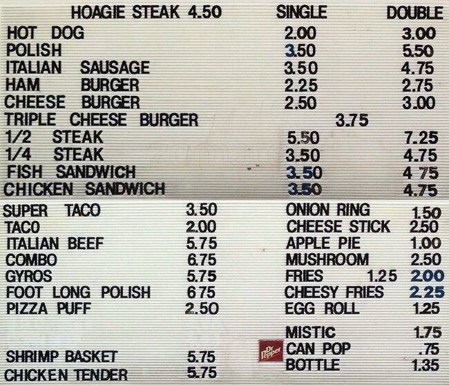 Papa Charlie's Menu, Menu for Papa Charlie's, Austin, Chicago