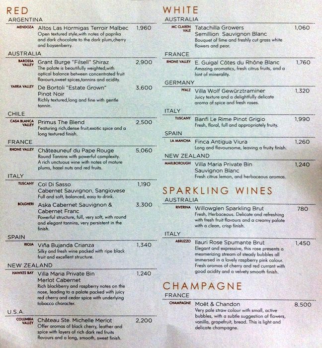 Menu at Hajime Crossover Cuisine restaurant, Makati, 2 Retail Space No.