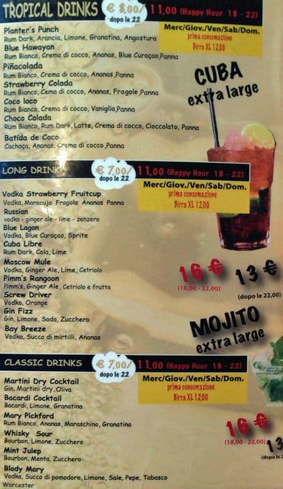 Menu di Ciu's 
