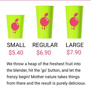Carta de Java Juice