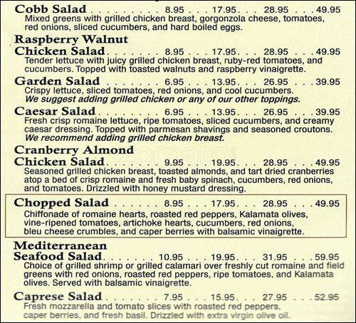 Menu At White Cottage Pizzeria Wood Dale