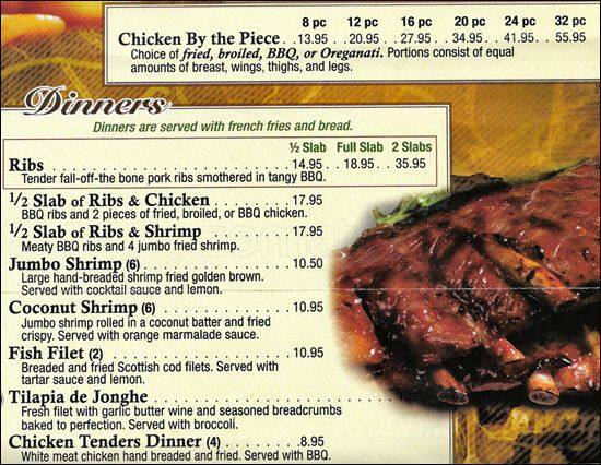 Menu At White Cottage Pizzeria Wood Dale