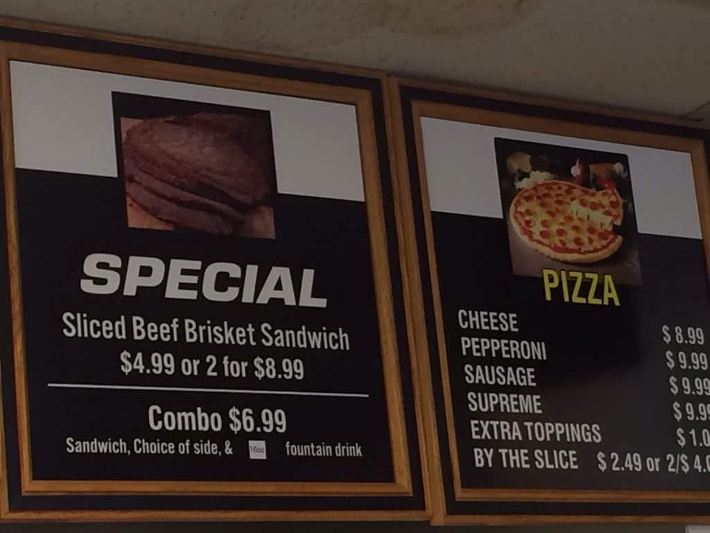 Smiley's Fuel City Menu, Menu for Smiley's Fuel City, Raphine, Raphine