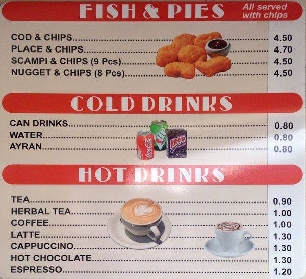 Hayat Kebab House menu