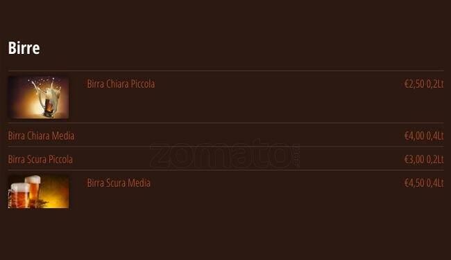 Menu di Sacco 