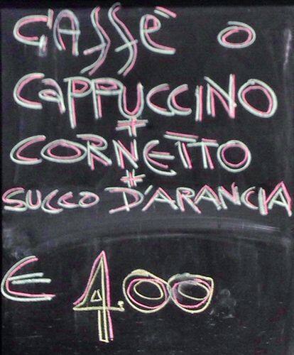 Menu di Green Bar 