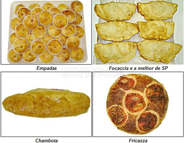 Padaria São Domingos cardápio