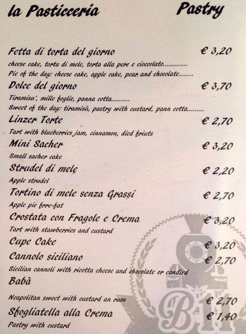 Menu di Binario 11 