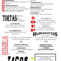 Cafe Del Sol Lunch Menu Cafe Del Sol Lunch Menu