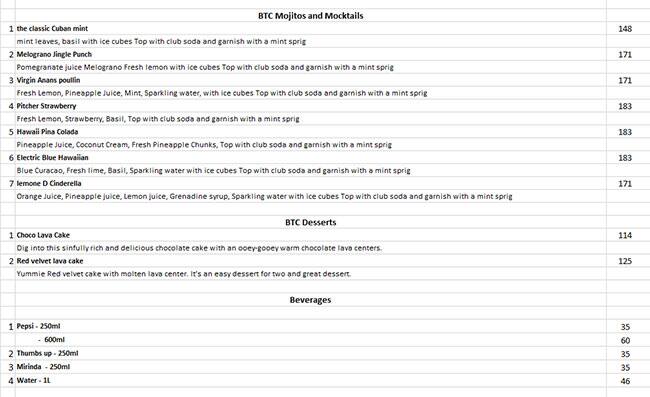 Midnight Rascals Pizza - MRP menu