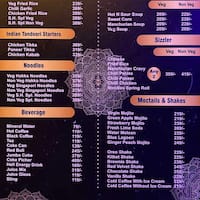 Menu of Smoke Villa, Satyaniketan, New Delhi Menu of Smoke Villa, Satyaniketan, New Delhi